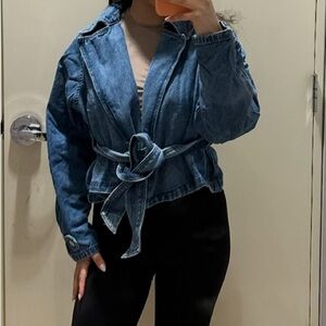 Forever 21 Light Wash Denim Jacket